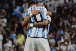 Di María celebró su amistad con Lionel Messi previo a que juegue su último partido con Argentina