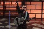 Alejandro Sanz durante su presentación en el Auditorio Nacional con su gira “¿Y ahora qué?” (2025).