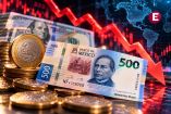 Peso mexicano se debilita frente al dólar y cotiza por encima de 18 pesos por dólar, en medio de la fortaleza del billete verde y la expectativa por las minutas de la Reserva Federal.