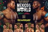 Lista la cartelera final para la función que encabezarán Saúl "Canelo" Álvarez y Christian Mbilli