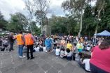 Ante el hecho, restaurantes, cafeterías, librerías, centros de salud y diversos comercios, cerraron momentáneamente las puertas.