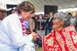 259 obras, 615 tractores y apoyo a más de 180 mil mujeres: Delfina Gómez rinde cuentas ante 40 mil mexiquenses en San Felipe del Progreso