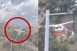 La avioneta aterrizaba procedente de Guayaquil cuando terminó cerca de la avenida Hurtado de Mendoza.