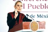 Claudia Sheinbaum, durante su mañanera del 9 de octubre de 2026.