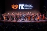 El espectáculo de cine-ópera "La bella y la bestia" se presentó el viernes en la Alhóndiga de Granaditas.