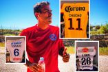 Nery Castillo mostró en redes su colección de camisetas de exjugadores de la Liga MX