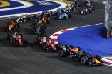 Verstappen ganó por primera vez en Singapur