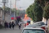 Explosión en gasera de Coacalco deja un lesionado y provoca evacuación de viviendas.