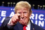 Los asistentes coreaban "¡Trump, Trump, Trump!" durante el acto.