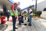 Como medida preventiva, se realizó la evacuación de aproximadamente 220 personas
