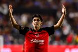 Gilberto Mora, de 1.68 metros, debutó en la Liga MX el 18 de Agosto de 2024 frente a Santos.
