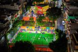 Las obras abarcaron dos kilómetros de la avenida Arroyo La Armella, donde se colocaron 500 luminarias para brindar iluminación eficiente