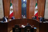 Durante la sesión de este miércoles del TEPJF las magistraturas consideraron que el apoyo de Jorge Álvarez Máynez a Grecia Quiroz, no son actos anticipados de campaña.
