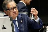 El presidente del Senado, Higinio Martínez, decidió que no se corrigieran las fallas de técnica legislativa del dictamen