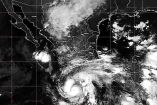 Vista satelital del huracán Trudy que se intensificó a categoría 3 en el Pacífico mexicano.