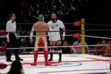 El luchador PAC durante el Grand Prix 2026 del CMLL en la Arena México