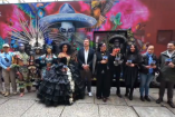 La presentación fue encabezada por la secretaria de Turismo de la Ciudad de México, Alejandra Frausto