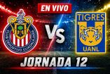 Clásico Chivas vs Tigres EN VIVO HOY | Liga MX Jornada 12 | Partido Completo