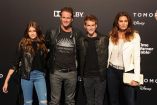 ANAHEIM, CA - MAY 09: (L-R) Kaia Gerber, businessman Rande Gerber, Presley Gerber and model Cindy Crawford attend Disney's 'Tomorrowland' - Los Angeles Premiere at AMC Downtown Disney 12 Theater on May 9, 2015 in Anaheim, California.CAP/ROT/TM ©TM/ROT/Capital Pictures