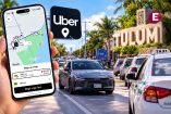 Uber inicia operaciones en Tulum y Playa del Carmen con viajes gratis, en medio de la competencia con los taxis locales.