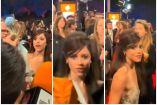 Jenna Ortega vivió un incómodo momento con un fan en una alfombra roja
