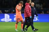 Dani Olmo salió lesionado ante el PSG y se perderá el Clásico frente al Real Madrid\.