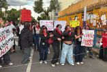 La protesta que inició minutos antes de las 13:00 horas, concluyó sin incidente alguno a las 17:30