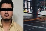 El hombre que conducía una camioneta tipo Pick Up en color blanco se dio a la fuga por las calles aledañas al centro de Guadalupe y, posteriormente, sobre la avenida Eloy Cavazos.