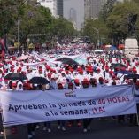  la Canaco CDMX insistió en su demanda a las autoridades para frenar a quienes calificó como “seudo luchadores sociales". Foto: Jorge González