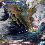 Clima en México en un mapa