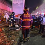 Los bomberos y personal de la Secretaría de Seguridad Ciudadana (SCC) atendieron la emergencia