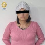 Betsy, detenida en CDMX.