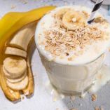 Licuado de avena sin leche ni azúcar