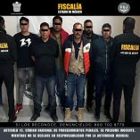 Los hombres detenidos estaban abordo de un vehículo tipo SUV que circulaba con luces estroboscópicas