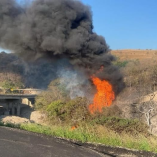 Explosión en ducto de Pemex