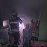 Incendio hoy en Iztapalapa.