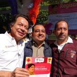 Mario Delgado afirmó que con la beca Rita Cetina se garantiza que los estudiantes cuenten con materiales completos, uniformes dignos y las herramientas necesarias.