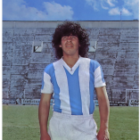 Maradona, cuando empezaba a forjar su leyenda con la Albiceleste.