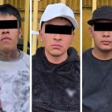 Las autoridades capitalinas consiguieron detener a tres hombres de 28, 22 y 21 años de edad