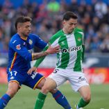 Álvaro Fidalgo no pudo brillar en el Coliseum ante el Getafe.