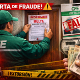 CFE alerta por fraude