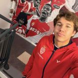 Santiago Cisneros canterano del León fue a probarse con el Mónaco de Francia