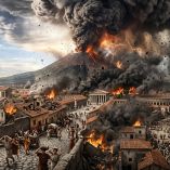 La IA reconstruye a una víctima de Pompeya y muestra cómo intentó sobrevivir al Vesubio