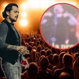 Christian Nodal lanza fuerte indirecta en concierto