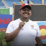 Sebastián García obtuvo medalla de oro en la Copa del Mundo de Tiro con Arco en China