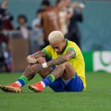 Neymar suma 13 partidos con Brasil en los Mundiales: 8 goles y 4 asistencias.