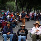 Maestros de la CNTE realizan bloqueo en CDMX