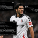 Los aficionados del Fulham no estuvieron de acuerdo con la salida de Jiménez del club