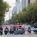 La CNTE se planta en Reforma