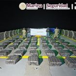 La operación se realizó como parte de los patrullajes de vigilancia marítima y de las acciones de la Estrategia Nacional de Seguridad